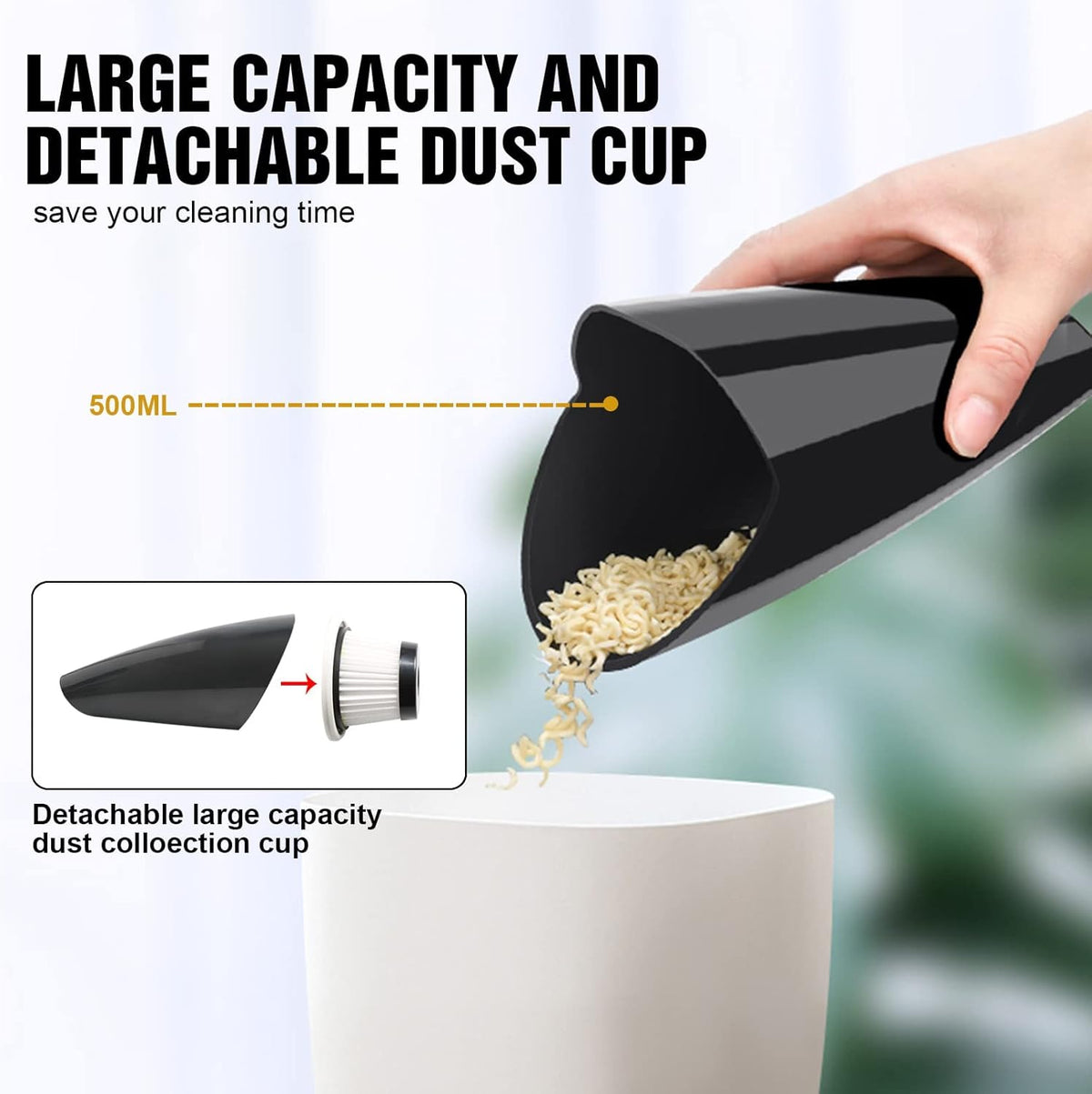 7500Pa Portable Handheld Car Vacuum T77104