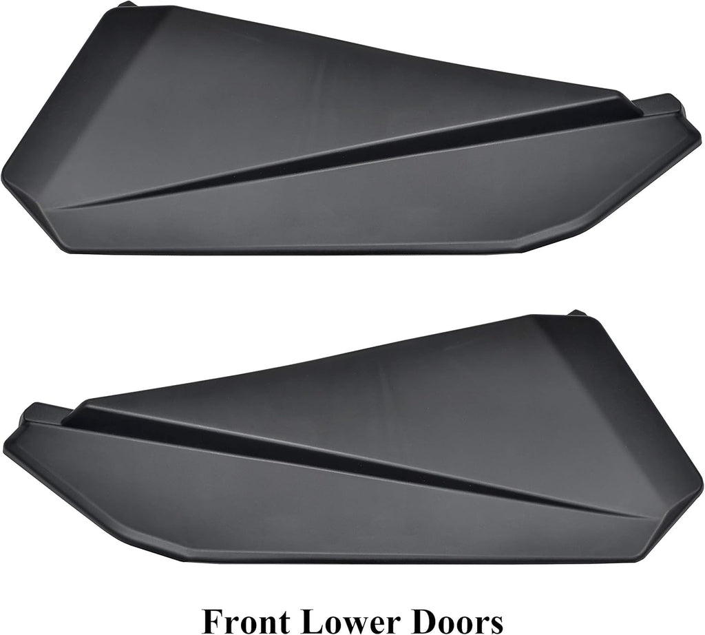 Lower Door Inserts Panels with Built-in Metal Frame (4 Doors, Front & Rear) N813
