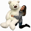 White 5 Feet Tall Plush Stuffed Animal T37345