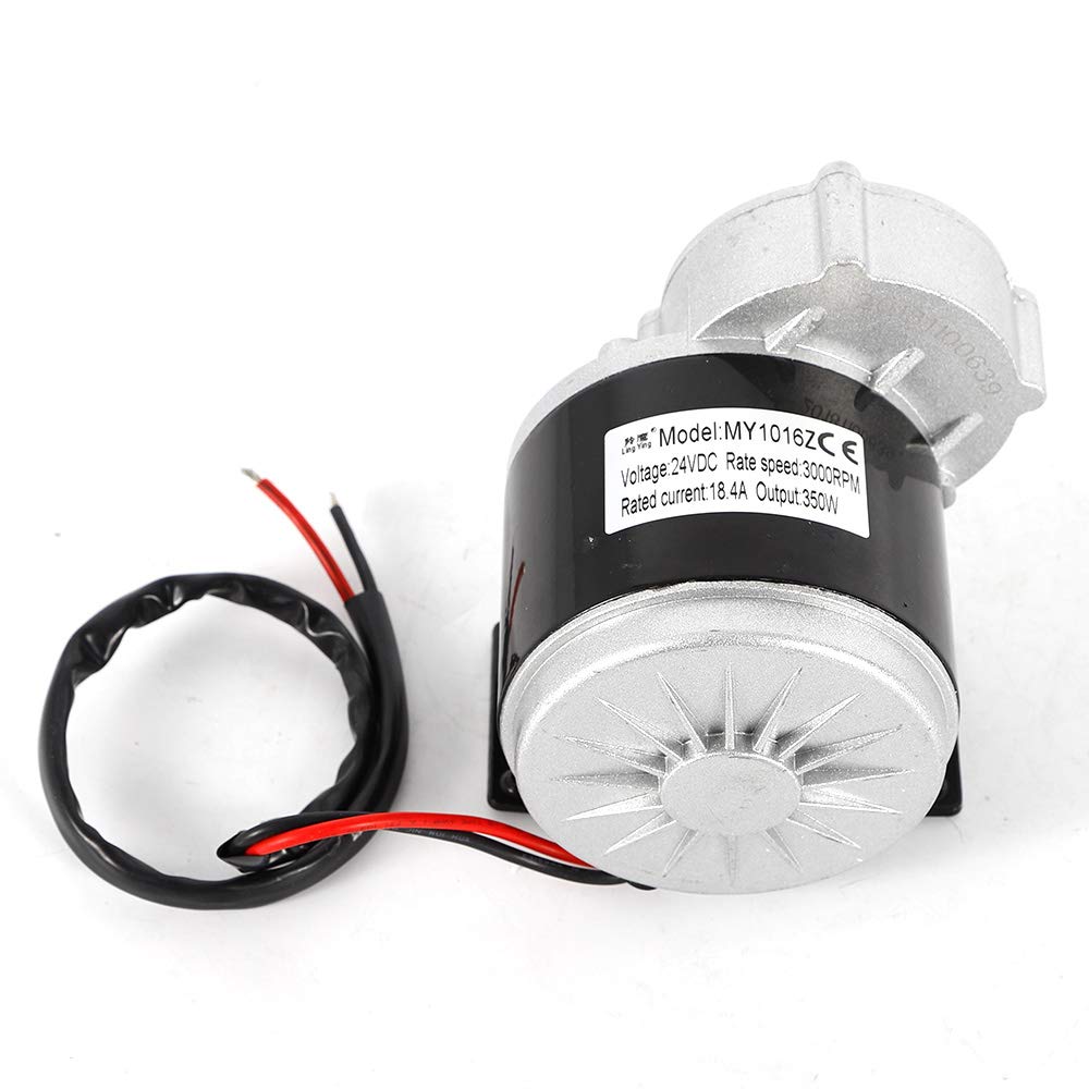24V 350W Brushed Gear Reduction Motor for E-Bikes Scooters N7681