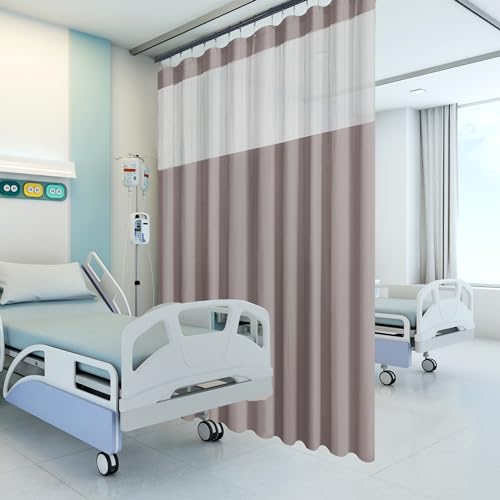 Dark Blue 9x8FT Flame Retardant Hospital Curtains B716