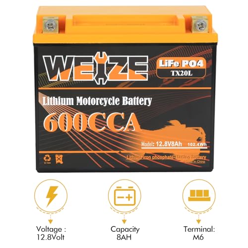 12V 10AH Lithium Motorcycle Battery G20211