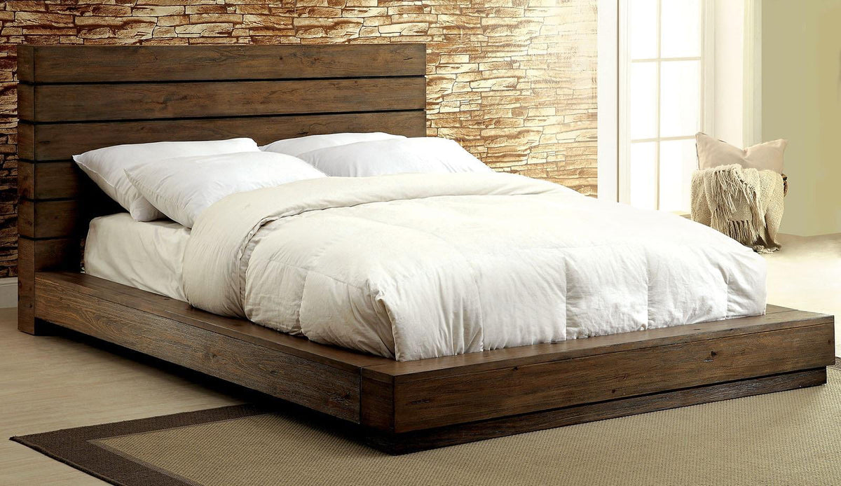 Solid Wood King Bedroom Set 3pcs J88999