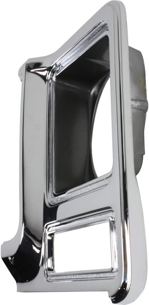Chrome & Painted Dark Argent Headlight Door for Chevy C10 C20 C30 1979 1980 Driver Side Pack of 2 H14493