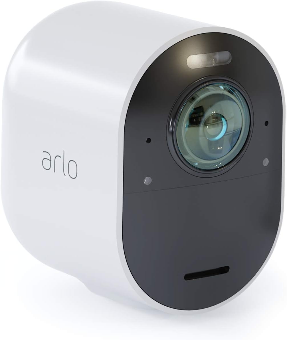 4K UHD Wire-Free Security 2 Camera System with Color Night Vision T489015