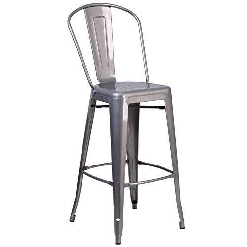 4 Pk 30'' High Indoor Barstool with Back H717186