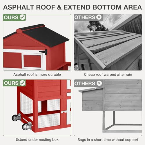 Grey Poultry Cage with Wheels, Nesting Box, Tray, and Roof W15763