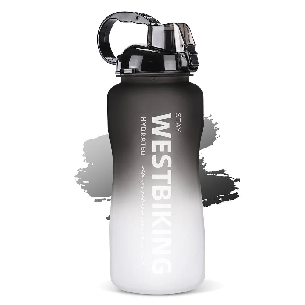 Sports Water Bottle with Straw Large Capacity F671