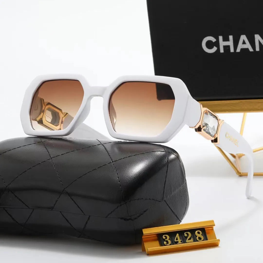 Rhinestone Polarized Sunglasses T5393