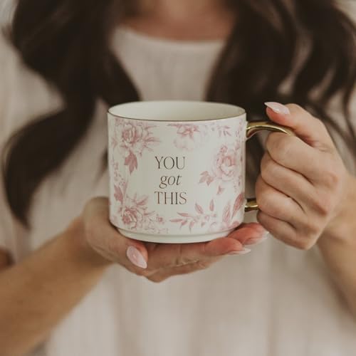 14oz Christmas Mug with Gold Handle N490239