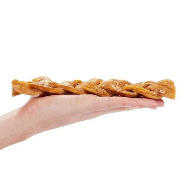 Braided Water Buffalo Tendon Dog Chews G148939