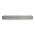 48" Rustic Solid Wood Wall Mounted Mantel Shelf O92270