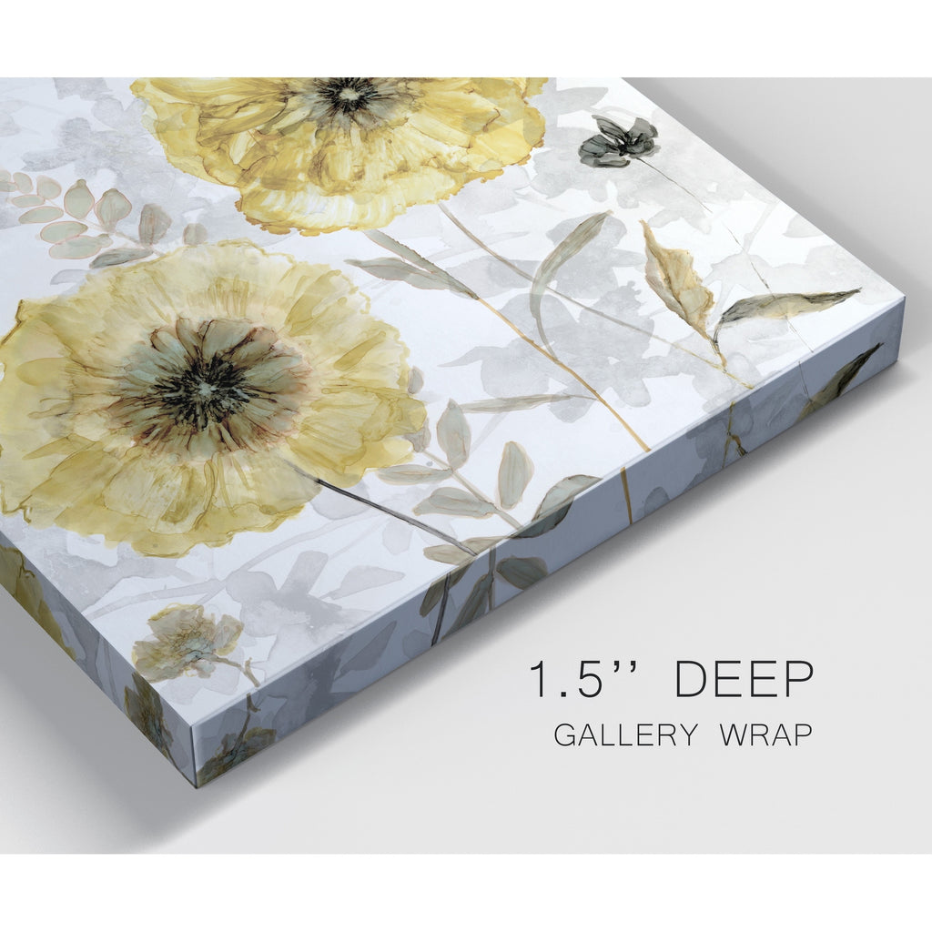 Transparent Gold Gallery Wrapped Canvas 10X10 V393