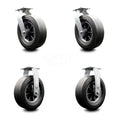 10 Inch Swivel Caster with Semi-Pneumatic Wheel P1952
