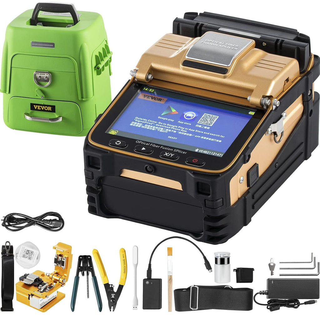 Fiber Fusion Splicer with 6 Seconds Splicing Time, 15 Seconds Heating P975057