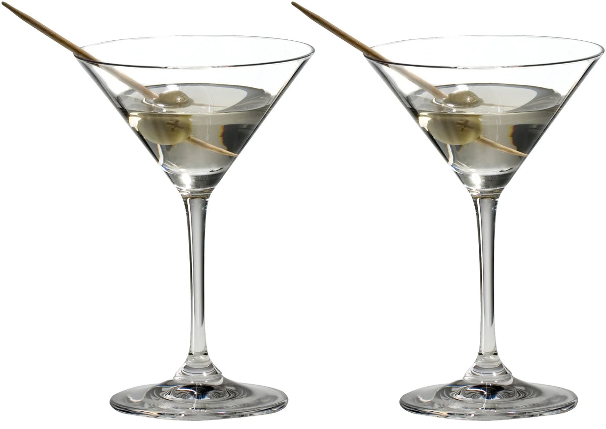 Leaded Crystal Martini Glass Set of 2 H83960