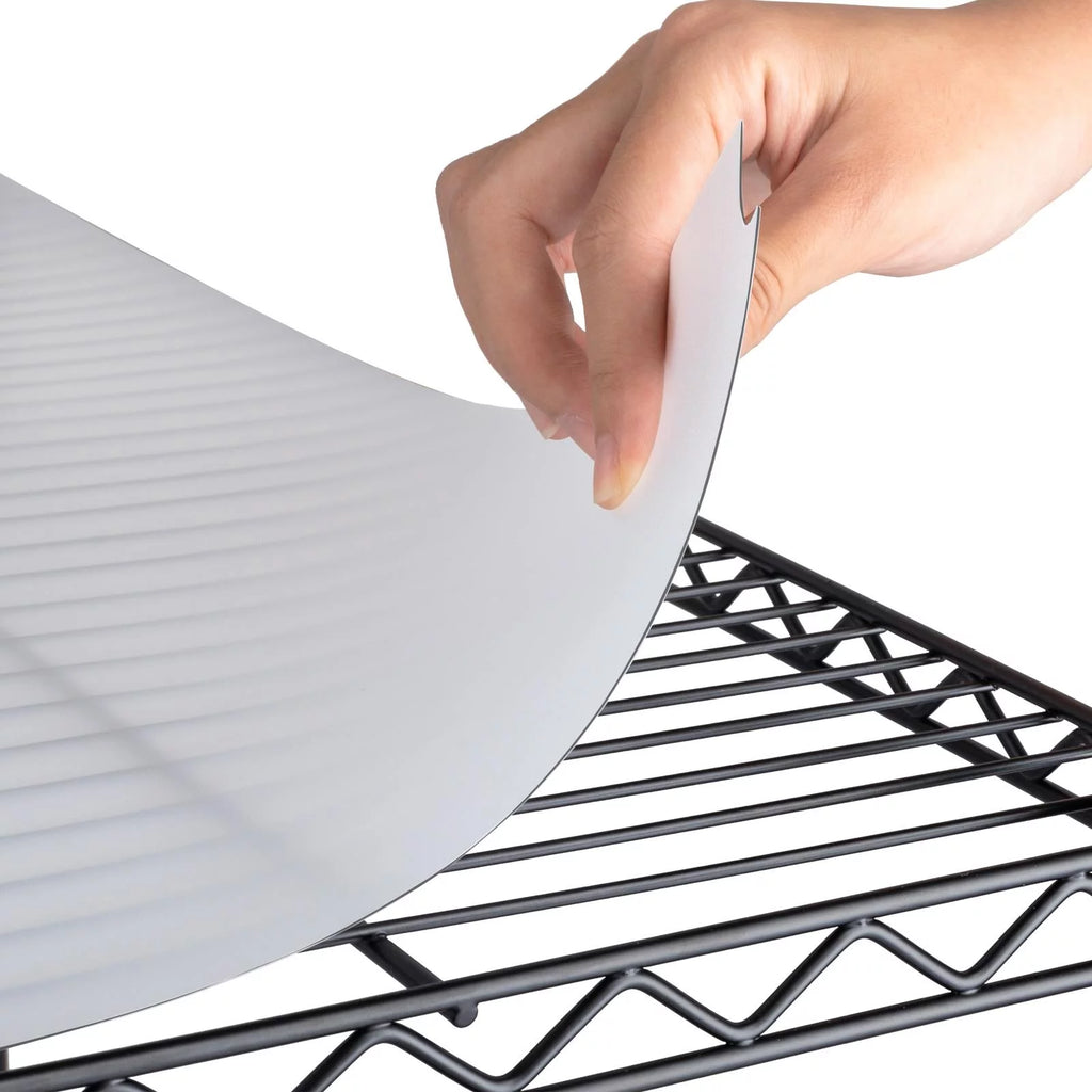 6-Tier Black Wire Shelving Rack R8671