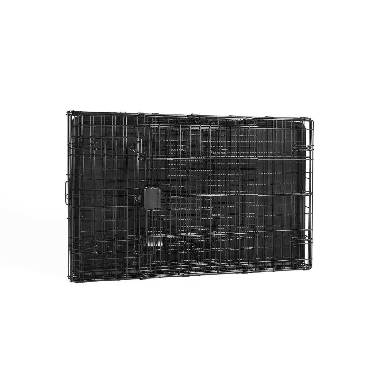 Foldable Metal Wire Dog Crate with Tray Z641531