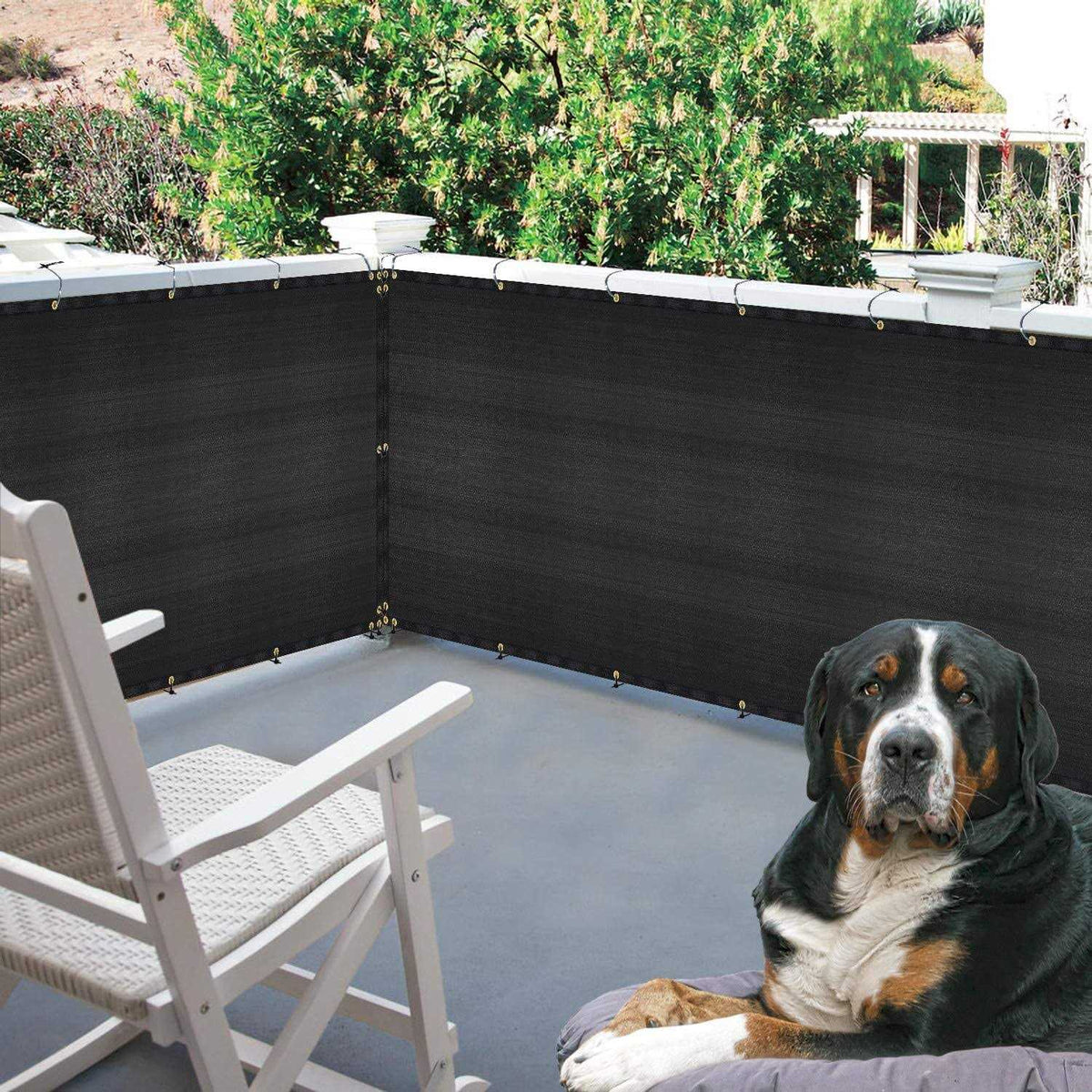 Outdoor Dog Kennel Shade Cover S882124