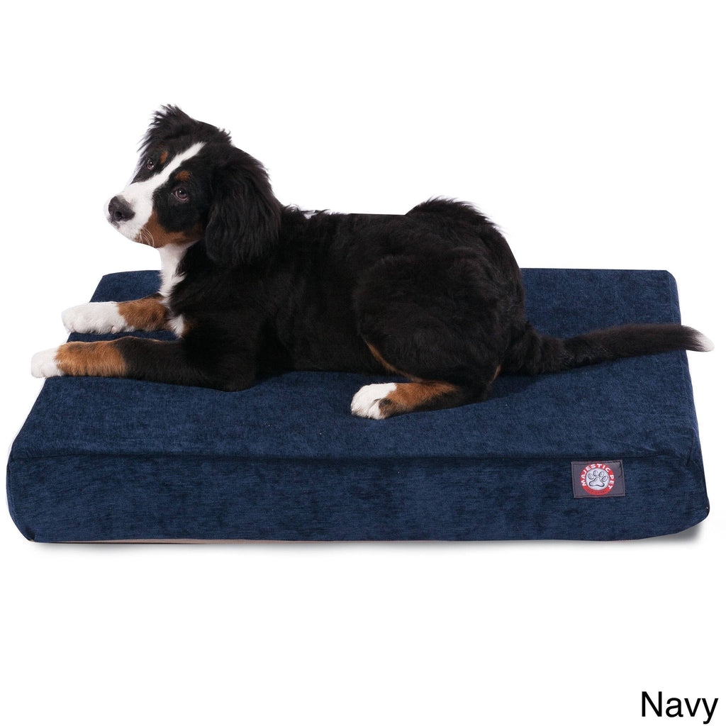 Large Orthopedic Memory Foam Rectangle Dog Bed M25575