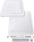White 1 Pack RV Roof Vent Cover R13112