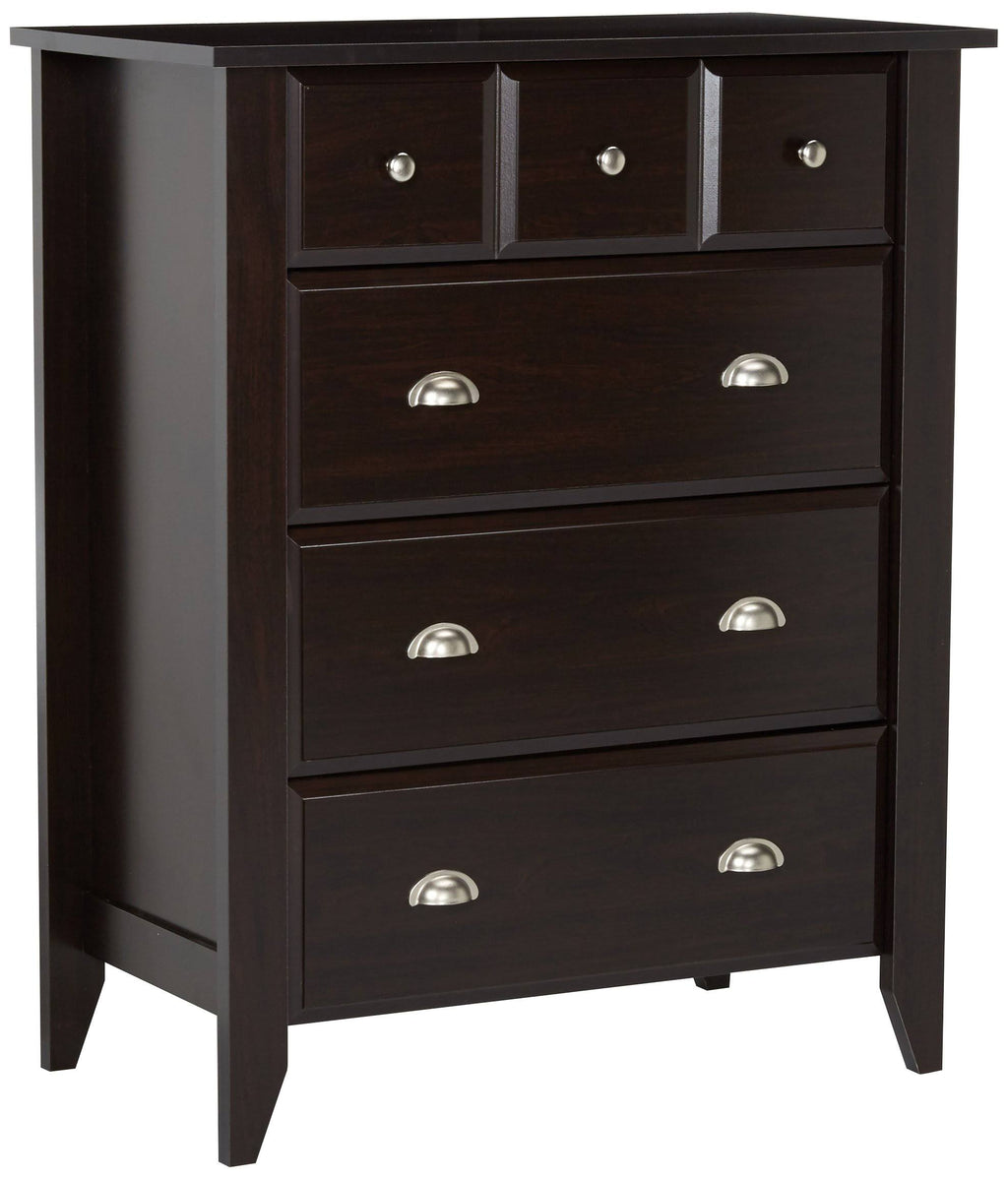 4 Drawer Jamocha Wood Chest A97235