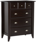 4 Drawer Jamocha Wood Chest A97235