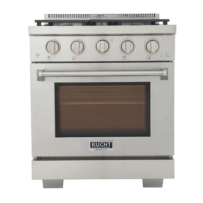 30 4.2 cu. ft. Propane Gas Range Stainless Steel B374