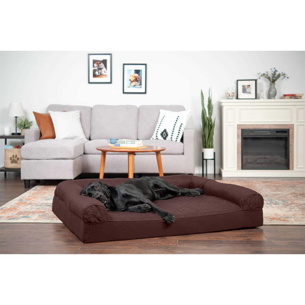 Quilted Sofa Dog Bed D676
