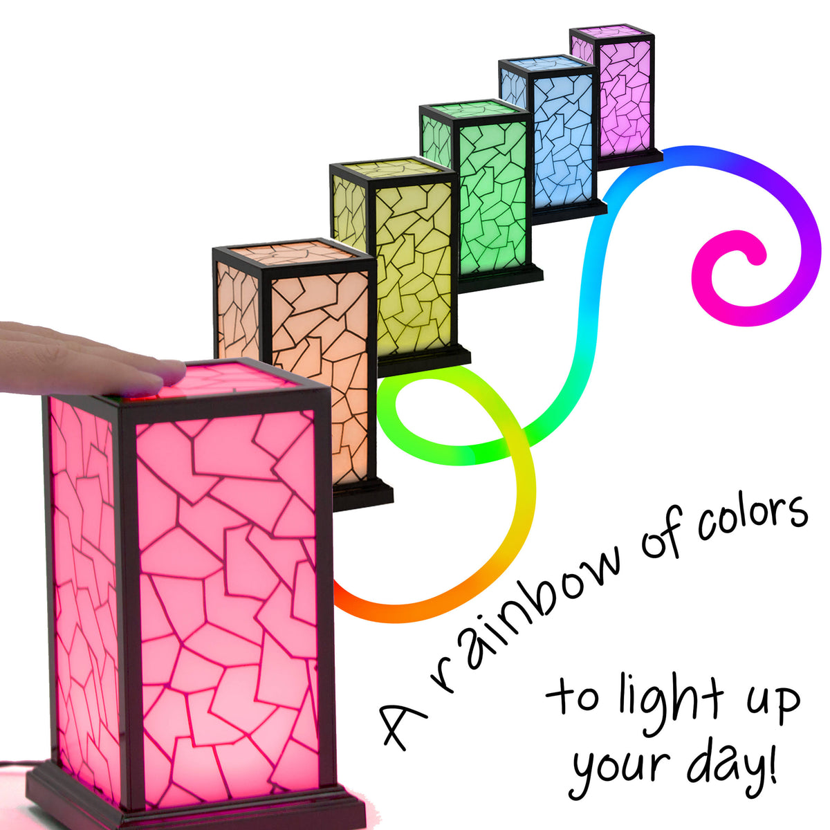 Set of 2 Friendship Lamps I610147