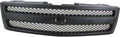 Textured Black Plastic Grille Assembly V704