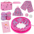 Knitting Loom Craft Kit with Yarn and Hook Needle Q995082