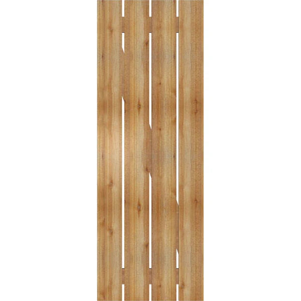 Board-n-Batten Shutters with Z-Bar, Rough Sawn Western Red Cedar I884260