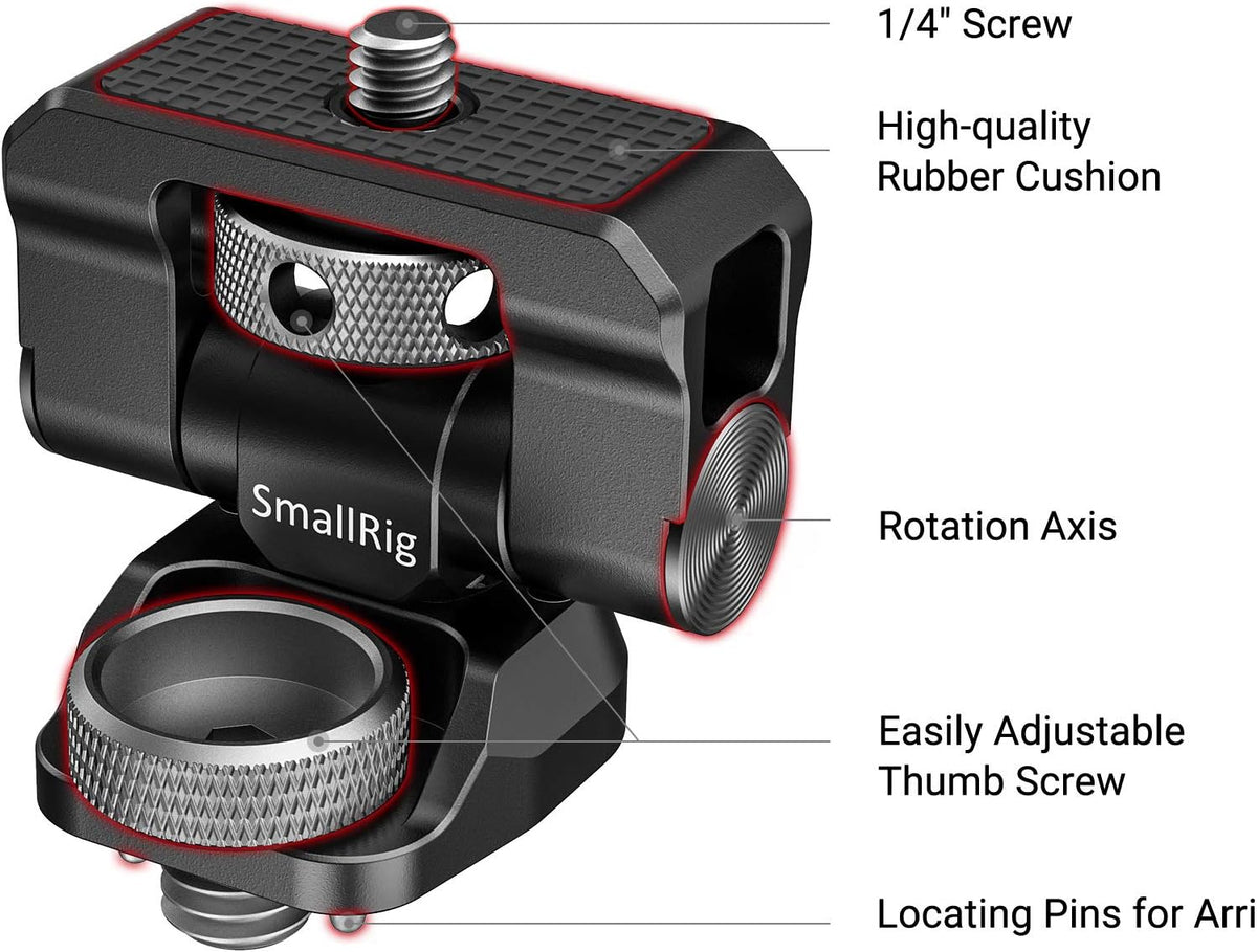 Swivel and Tilt Monitor Mount with Locating Pins J211274