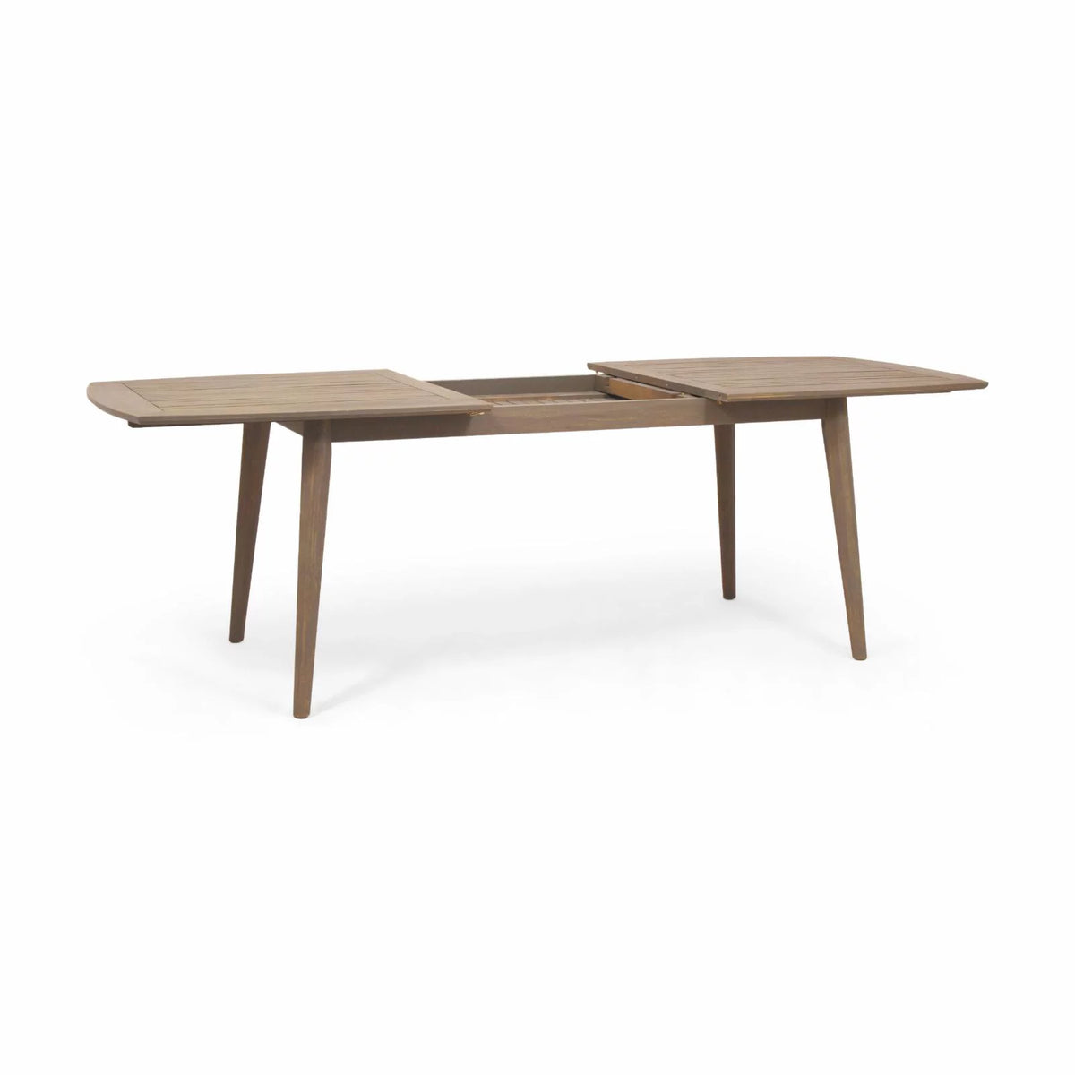 Acacia Wood Expandable Dining Table U999740