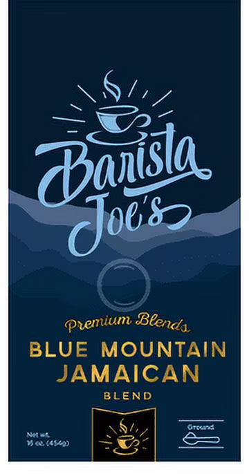 Blue Mountain Jamaican Ground Coffee 2 Bags 16oz Each N7901