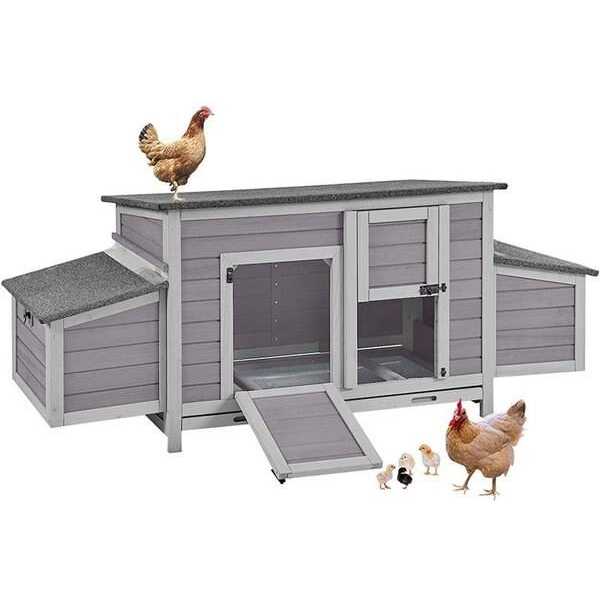 Wooden Chicken Coop for 2-4 Chickens L5989