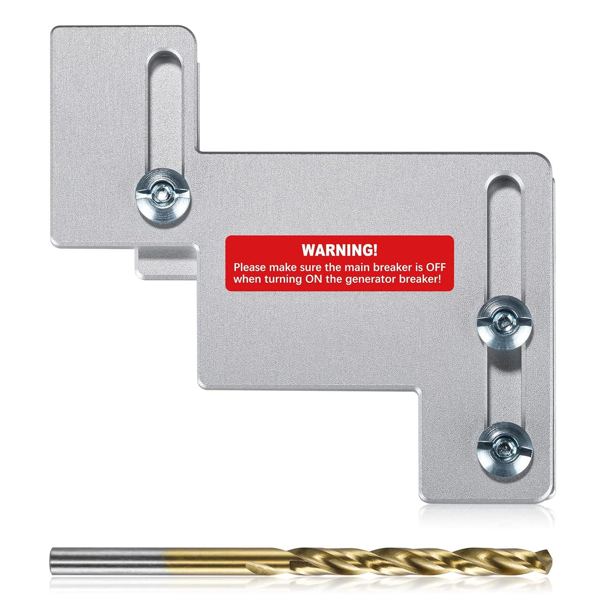 Generator Interlock Kit for Eaton BR Series 150 or 200 Amp Panels, Blue, Pack of 2 H8840