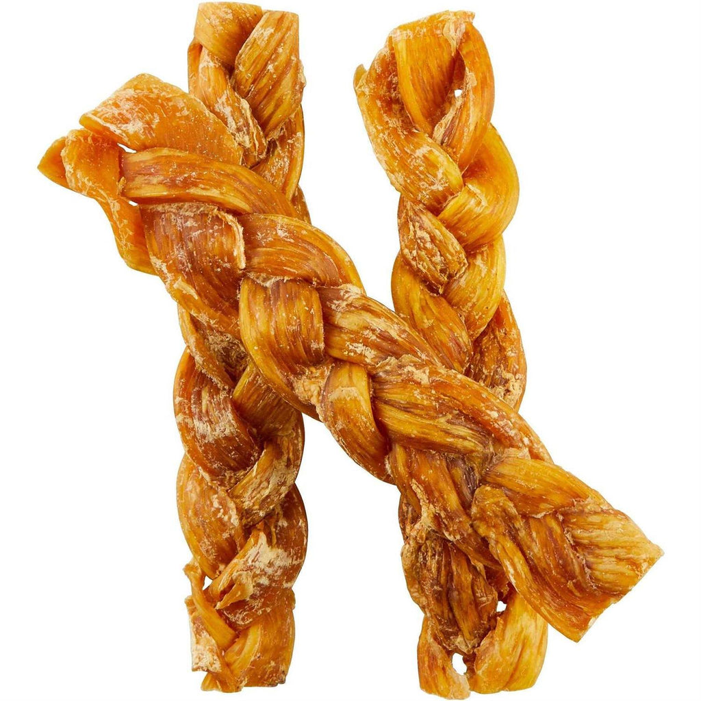 Braided Water Buffalo Tendon Dog Chews G148939