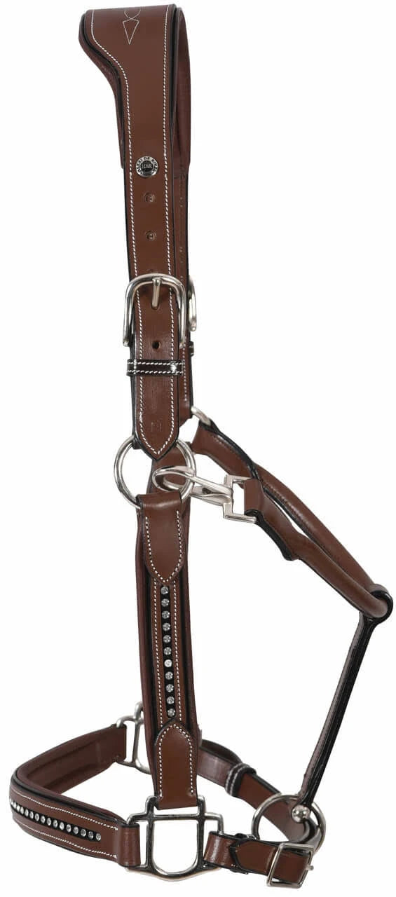 Padded Crystal Halter Dressage Saddle F510009