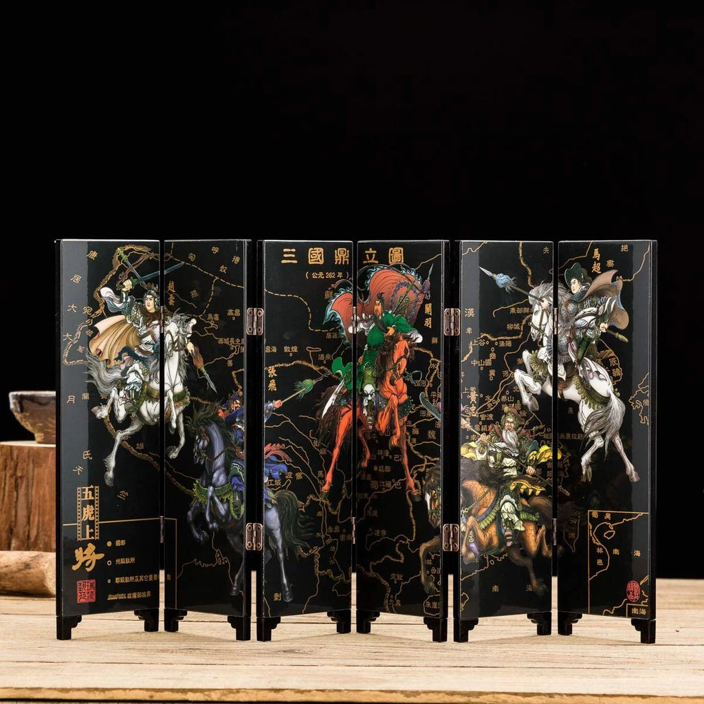 6-Panel Traditional Chinese Art Mini Divider M974770