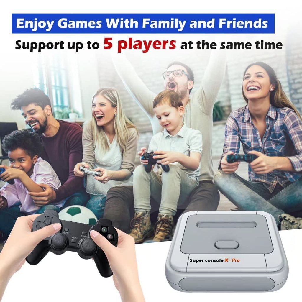 Retro Game Console with 2 Controllers U1096