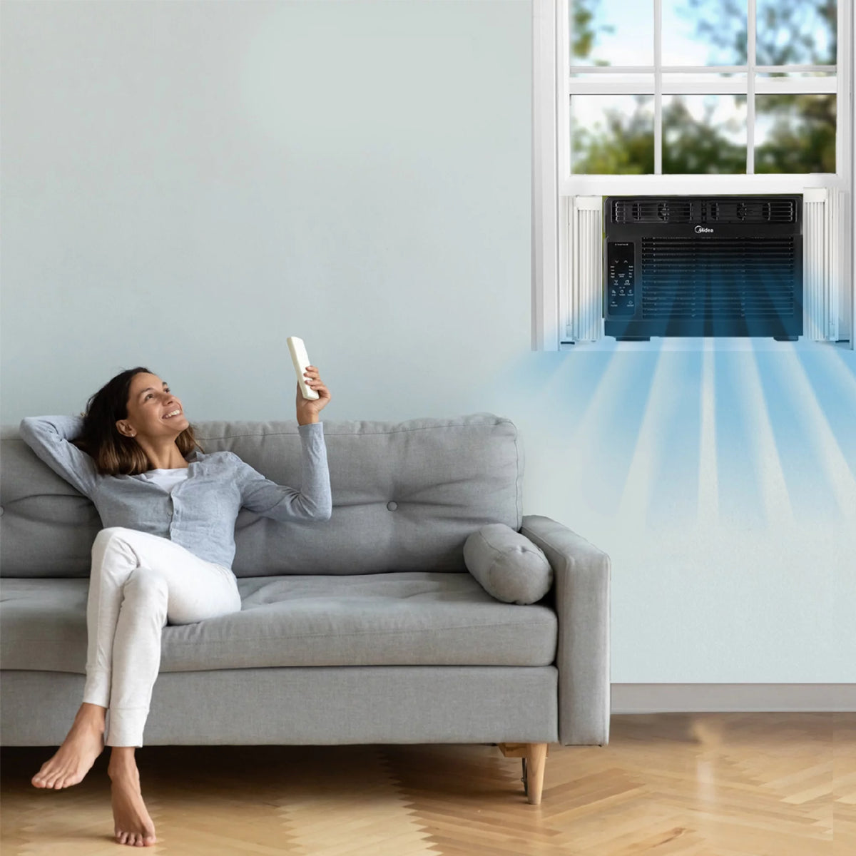 6,000 BTU 115V Window Air Conditioner with Remote Y30628