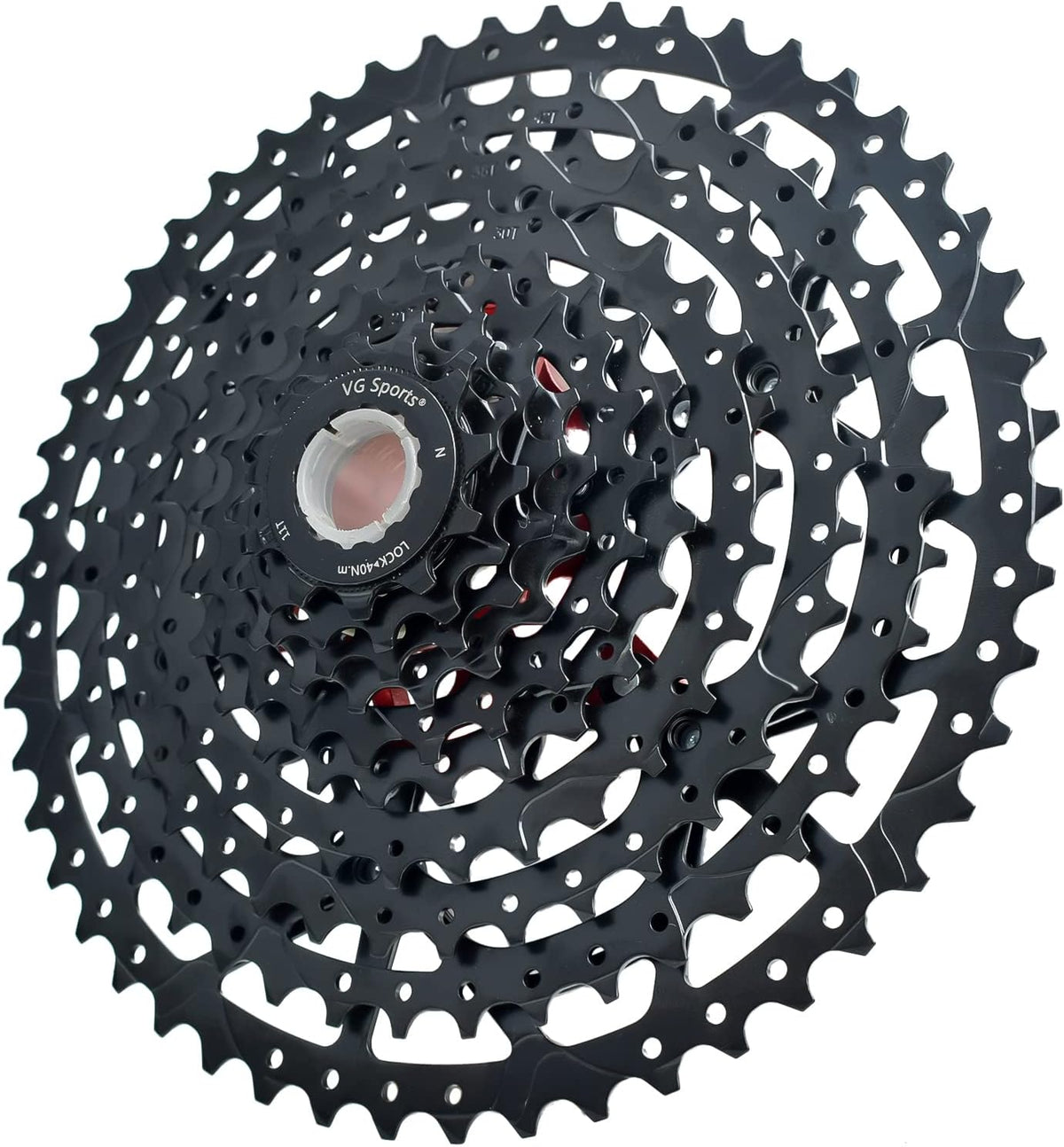 8/9/10/11/12 Speed Ultra-Light Bike Cassette 11-40T/11-42T/11-46T/11-50T/11-52T MTB Cassette Lightweight Aluminum Bracket Cassette Compatible with Shimano/SARM Pack of 2 D762
