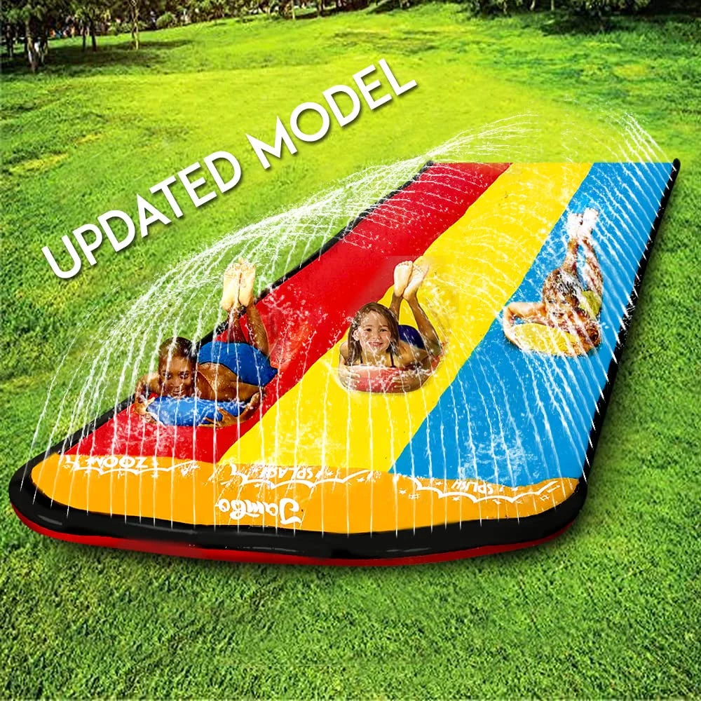 Heavy Duty Water Slide with 3 Bodyboards Q3123