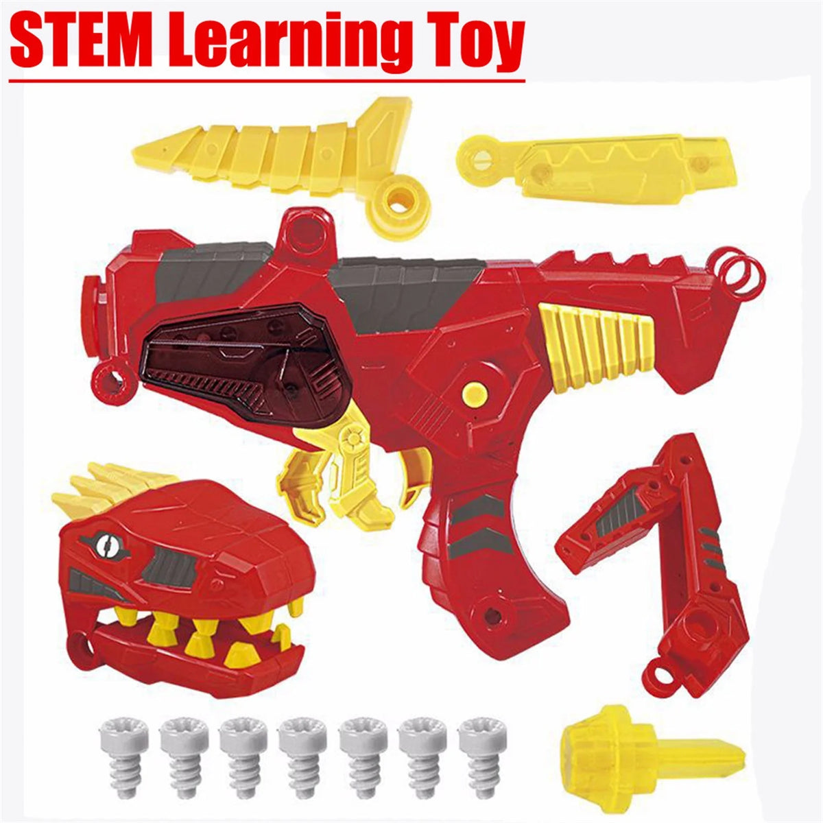Transforming Dinosaur Toy 3 in 1 Lights Sound O6182