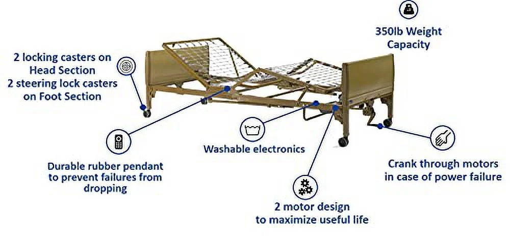 Semi-Electric Bed J770329