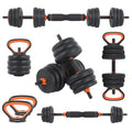Adjustable Dumbbell Barbell Kettlebell Set Y5215