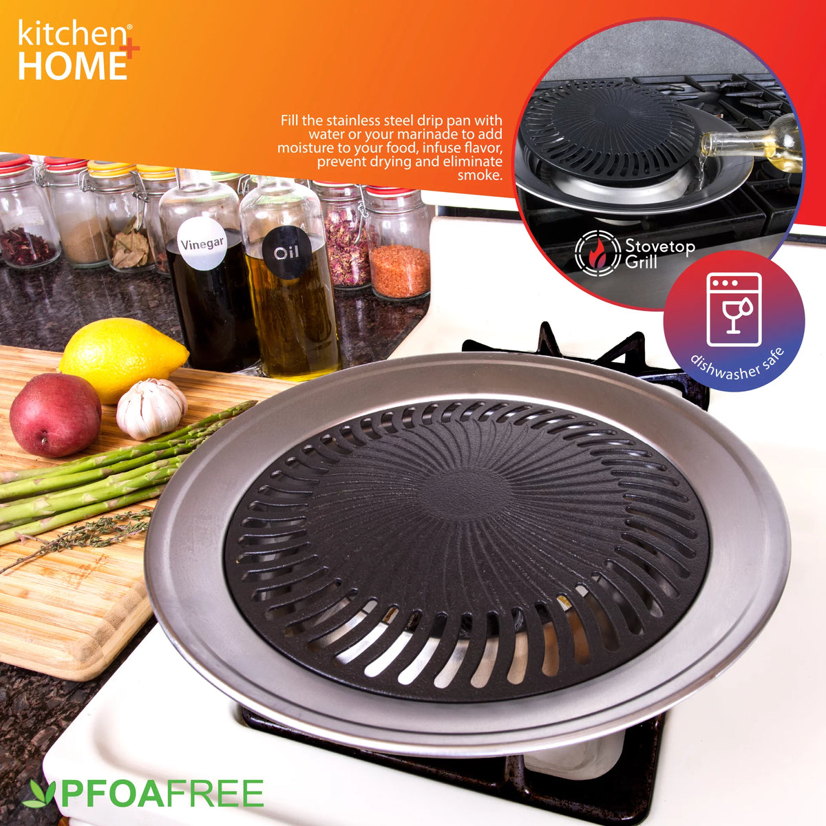 Nonstick Stove Top Grill Pan G92277