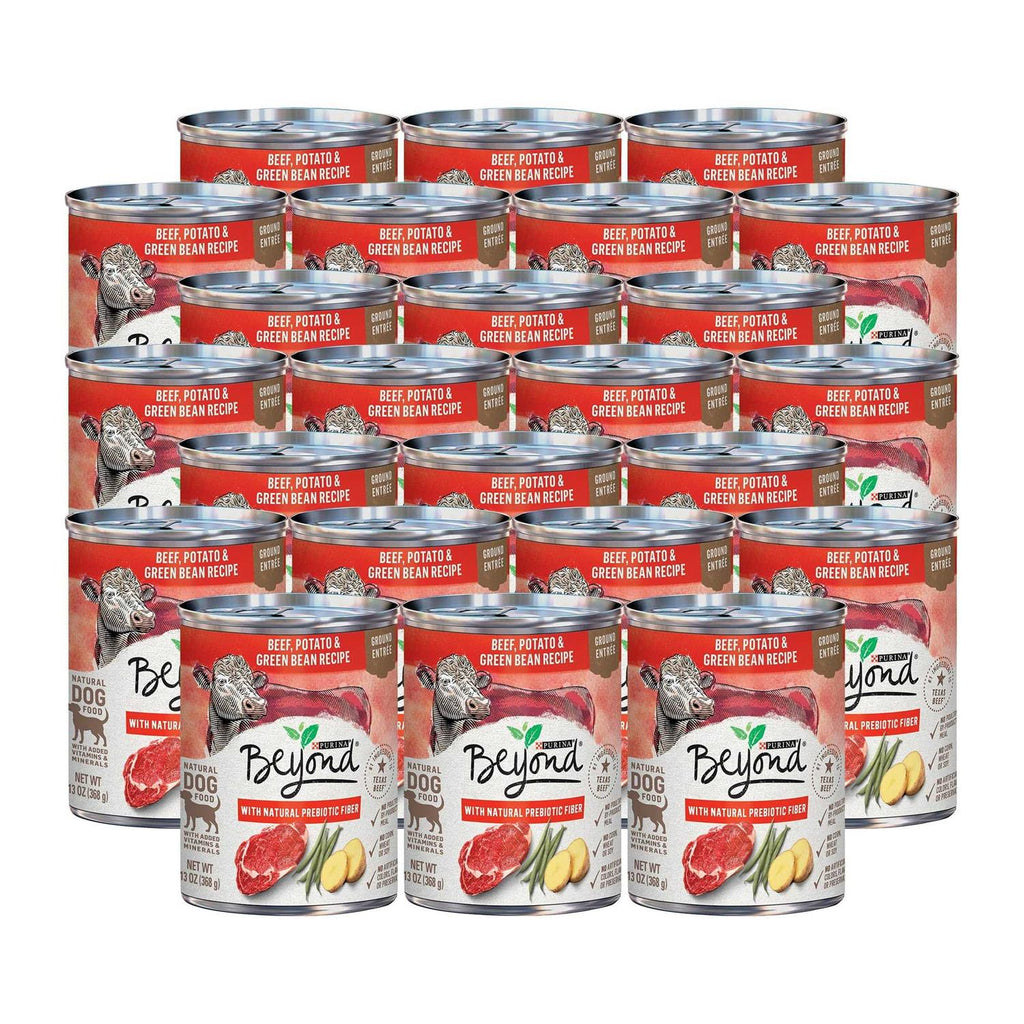 Grain Free Beef Potato & Green Bean Recipe Ground Entree Wet Dog Food 13 Ounce S14270